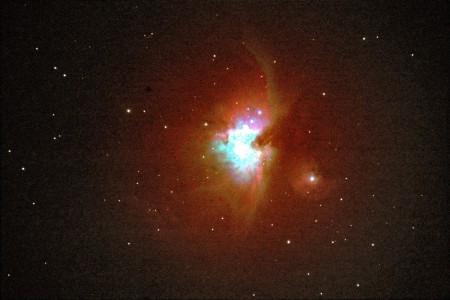 NEBULOSA DE ORION COMPILADA CON 10 FOTOS